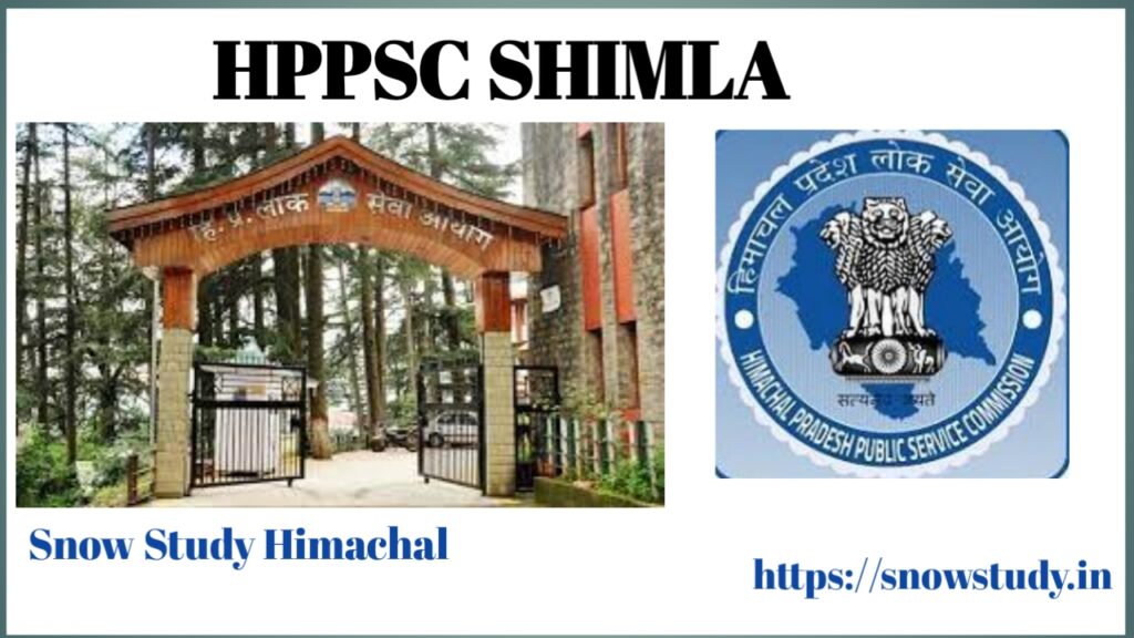HPPSC Shimla When it was Established