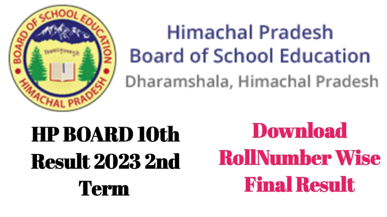 hpbose 10th result 2023